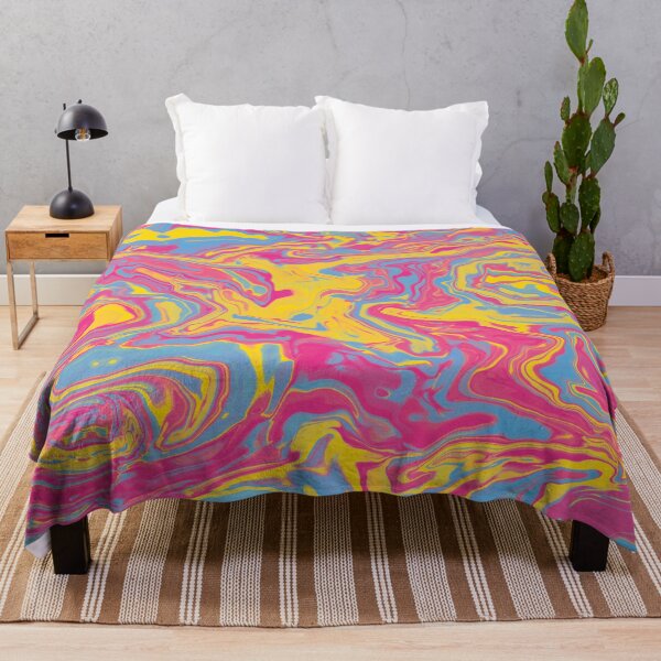 Item preview, Pansexual Pride Color Swirl Pattern designed and sold by Ispeakgeek.
