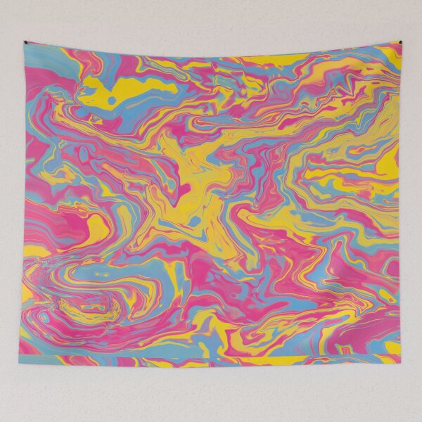 Item preview, Pansexual Pride Color Swirl Pattern designed and sold by Ispeakgeek.