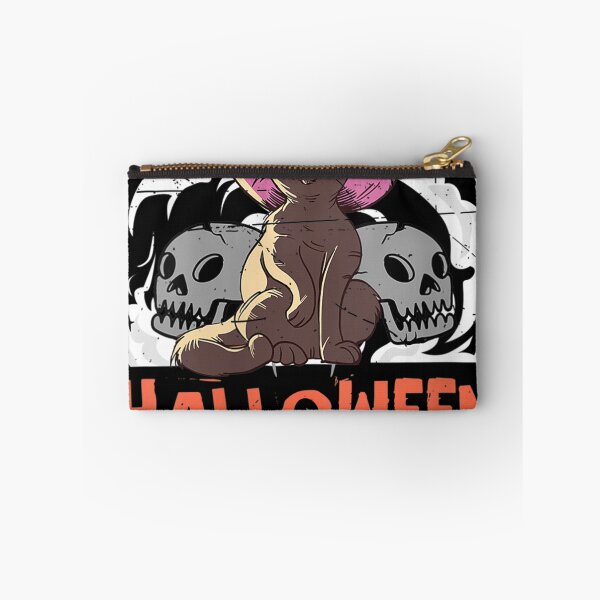 Item preview, Woens Hallo tie, cat, un, un design, pupkin night skull designed and sold by Flamingo92.
