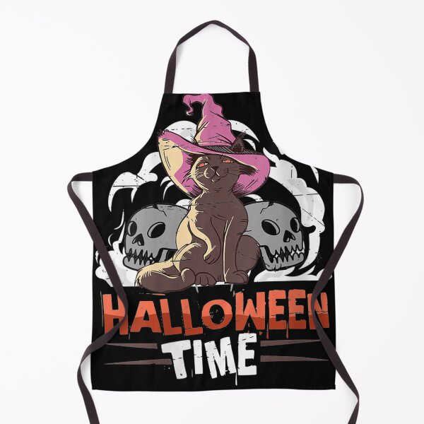 Item preview, Woens Hallo tie, cat, un, un design, pupkin night skull designed and sold by Flamingo92.