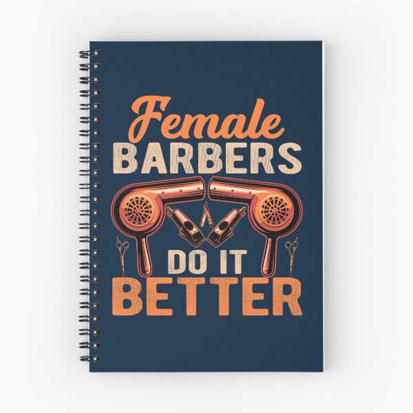 Item preview, Female Barbers Do It Better Hairdresser Girl Idea Stylist designed and sold by TrenddyArts.