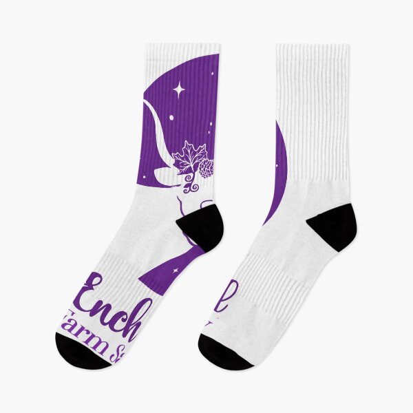 Item preview, Enchanted Farm Sanctuary - Simple Logo in Purple Classic designed and sold by clairerickeytjl.