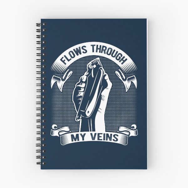 Item preview, Flows Through My Veins Hair Cutting Barber designed and sold by TrenddyArts.