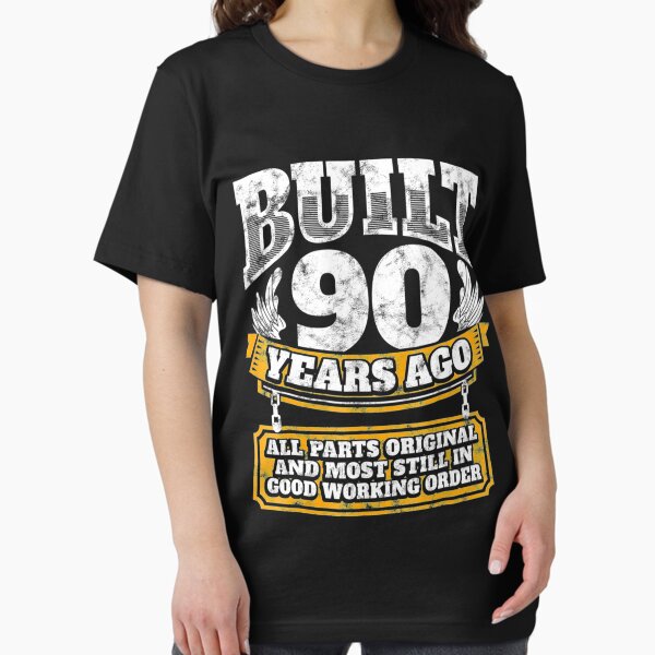 90th Birthday Gift 1929 T-Shirt B-Day 90 Year Old Age Yr