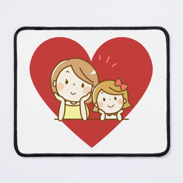 Item preview, SWEET TENDER FAMILY LOVE BETWEEN MOTHER AND DAUGHTER designed and sold by MrCreativeArts.