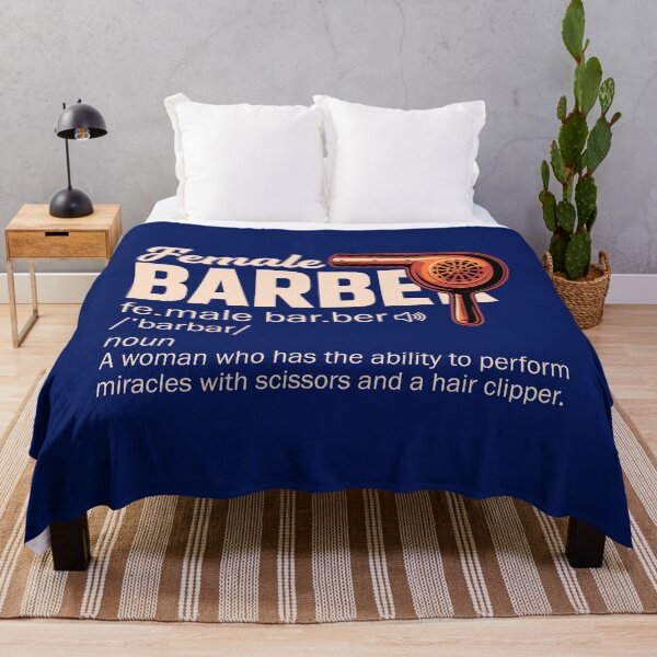 Item preview, Female Barber Definition Stylist designed and sold by TrenddyArts.