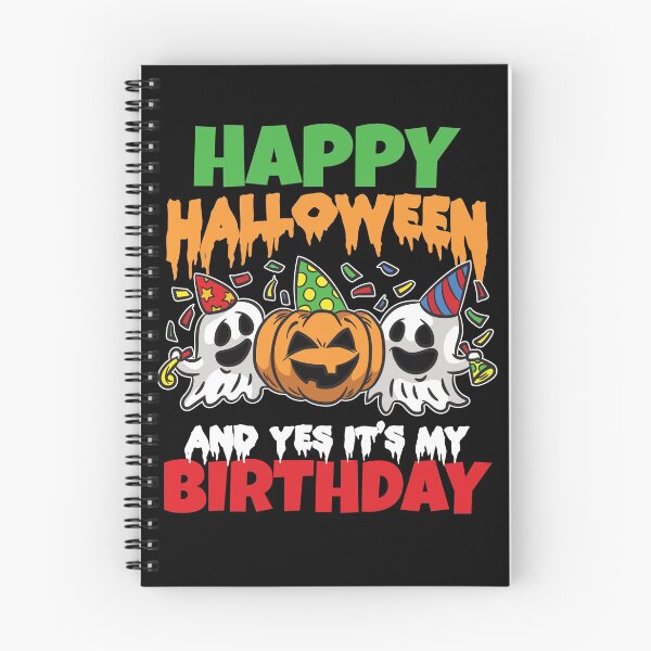 Item preview, Happy Halloween Birthday designed and sold by Moonpie90.