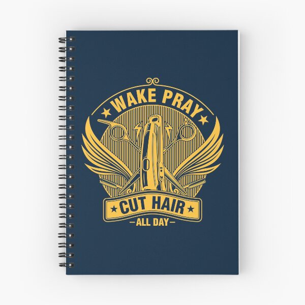 Item preview, Wake Pray Cut Hair All Day Barber  designed and sold by TrenddyArts.