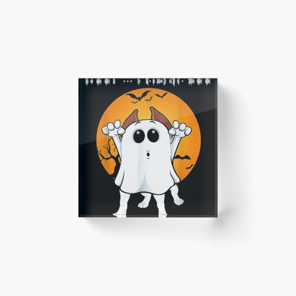 Item preview, Woo! I ean Boo Fun Pit Bull Boo Ghost Hallo Kids designed and sold by Flamingo92.