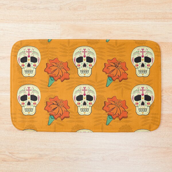 Item preview, Dahlias and Calaveras designed and sold by Orangegrph.