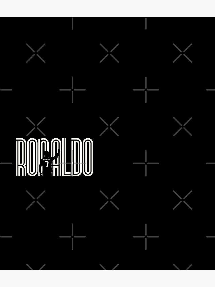 Disover Fan Art - Cristiano Ronaldo (CR7) - Black Edition Backpack