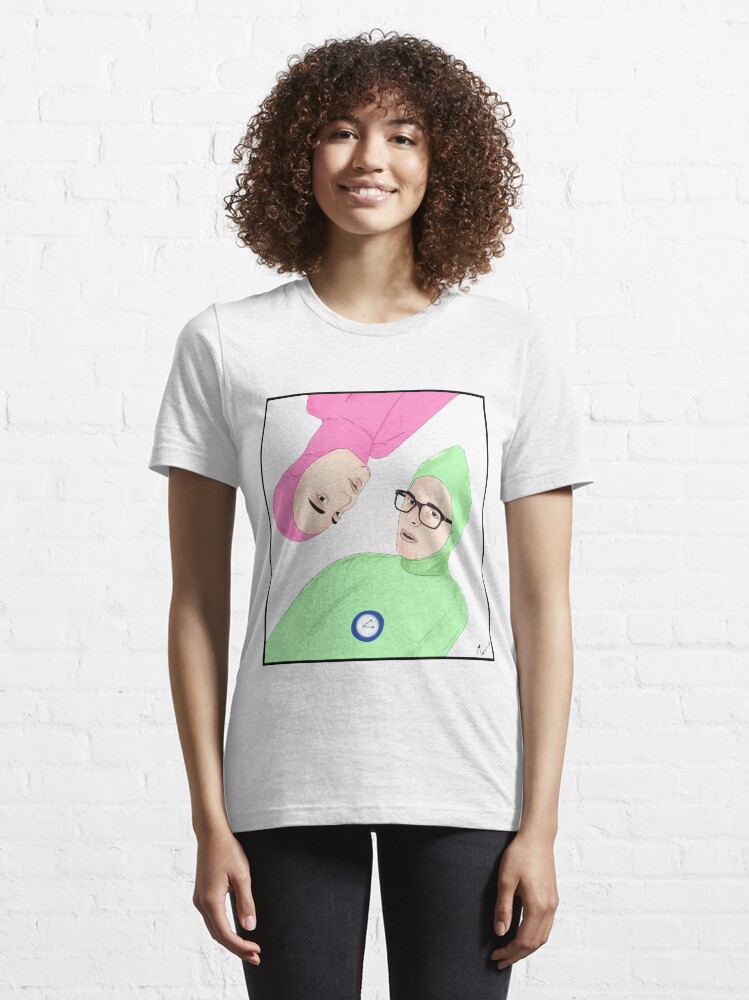 "Pink Guy W/ Green Alien (Idubbbz)" Tshirt by Marmimow Redbubble