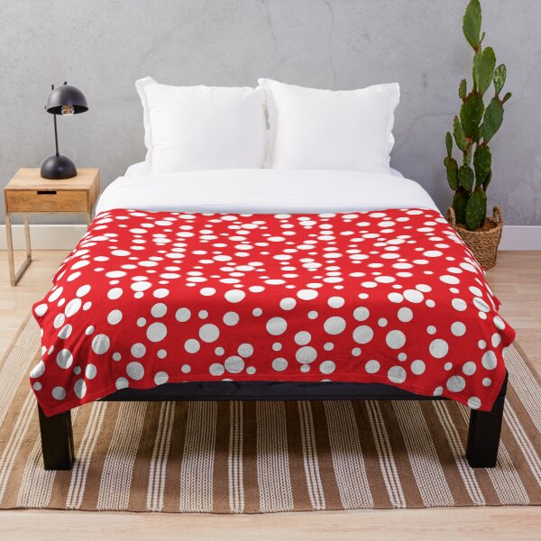 Item preview, Red and White Christmas Polka Dots designed and sold by Suzzyrein.