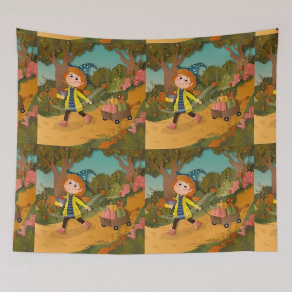 Item preview, Walking in the forest designed and sold by ArtCarollina.