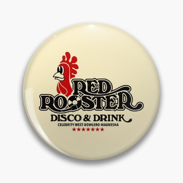 Item preview, Red Rooster Disco & Drink designed and sold by BUNNYROBBER.