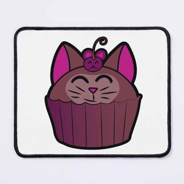 Item preview, Catcake With Mouse-Cherry - Chocolate designed and sold by Ryphna.