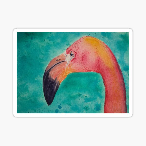 Flamingo 1 Sticker