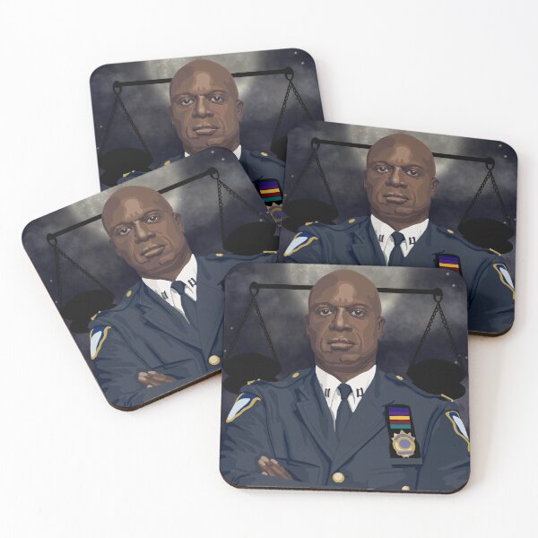 Item preview, Justice - Captain Holt G+T Tarot designed and sold by genandtonicart.