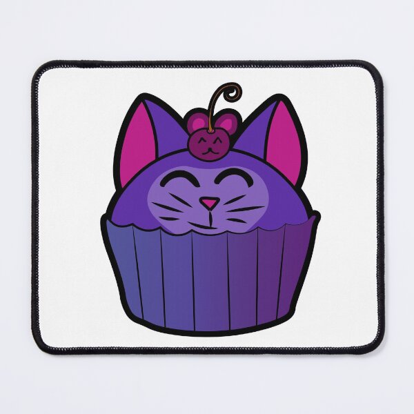 Item preview, Catcake With Mouse-Cherry - Purple designed and sold by Ryphna.