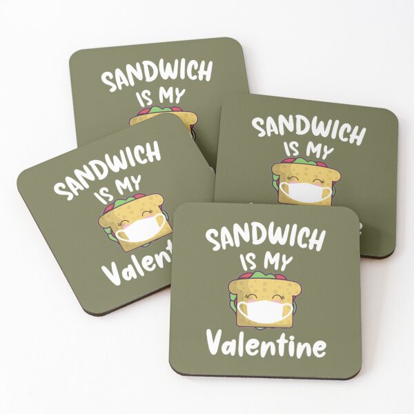 Item preview, Sandwich Is My Valentine Quarantine Valentines   designed and sold by LandMeetSky.