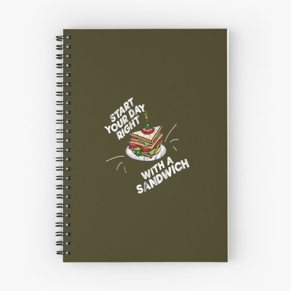Item preview, Sandwich start your day right   designed and sold by LandMeetSky.