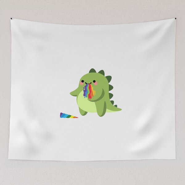 Item preview, Pegatina Lo siento, mi lindo dinosaurio se comió tu unicornio designed and sold by Water Flick.