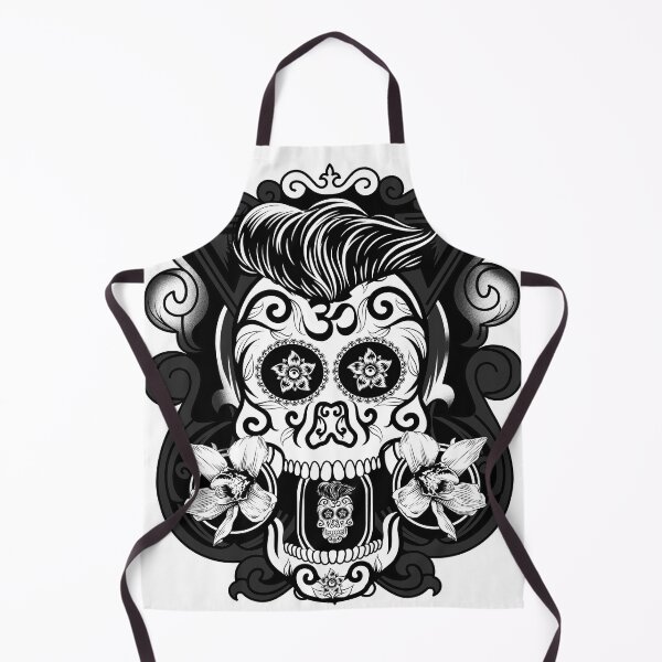 Item preview, Appealing Black and White Human Skull Design Happy Halloween! designed and sold by Capiral Bucketlist.