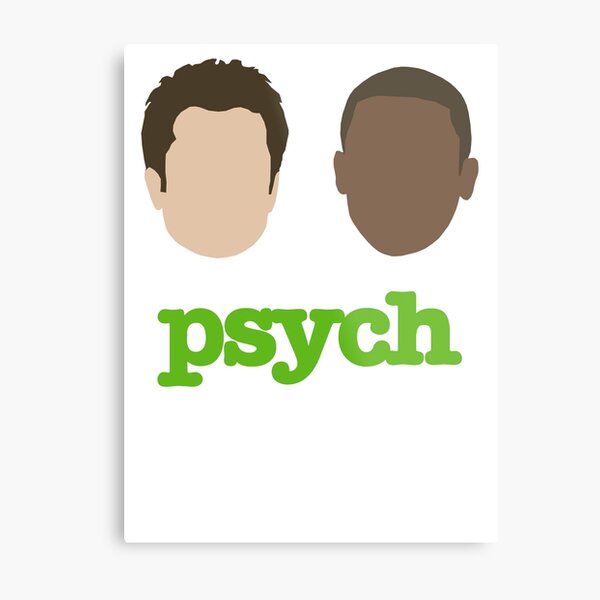 Faces of Psych Metal Print