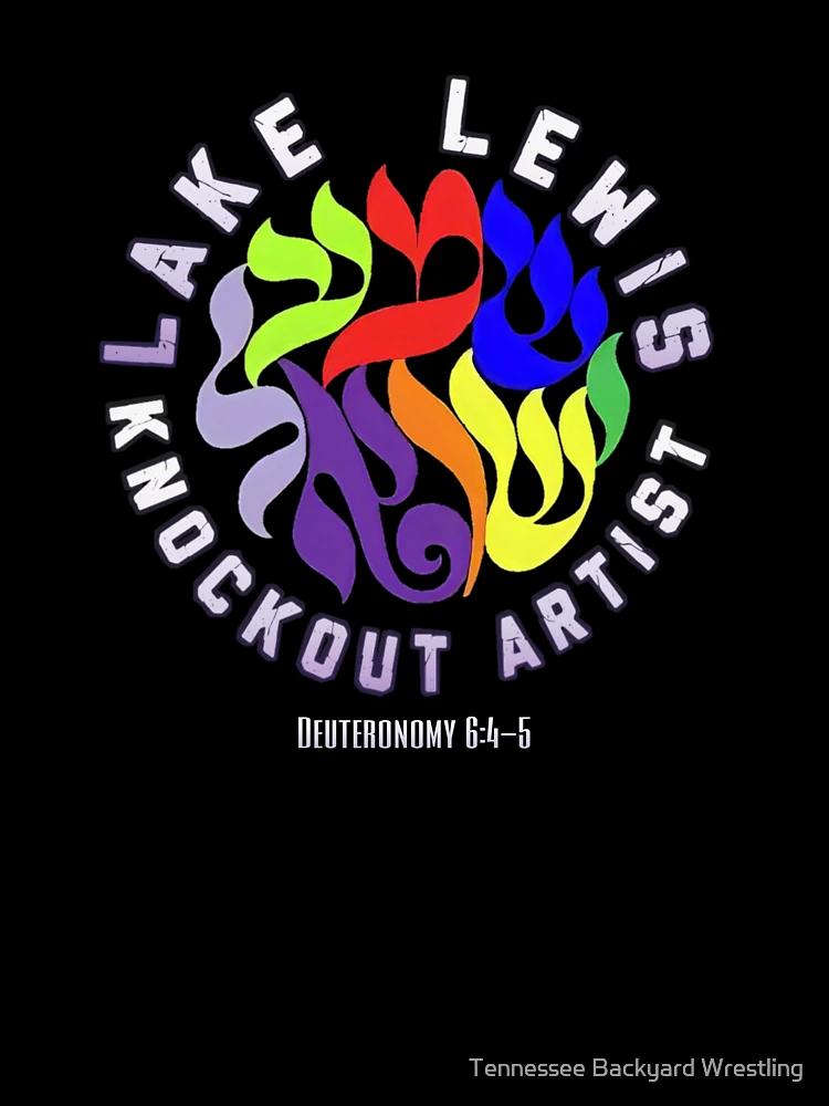 Thumbnail 7 von 7, Oversized T-Shirt, Lake Lewis "Knockout Artist"-Merchandise designt und verkauft von Tennessee Backyard Wrestling.