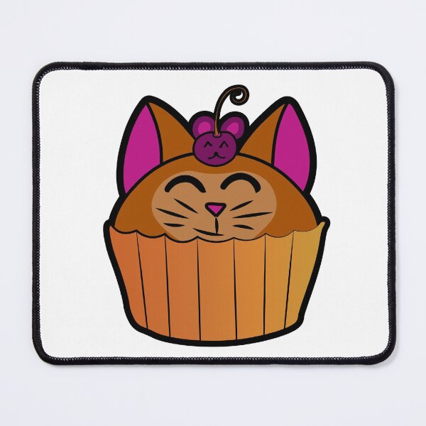 Item preview, Catcake With Mouse-Cherry - Orange designed and sold by Ryphna.