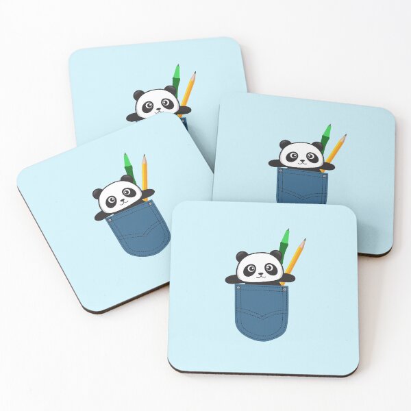 Item preview, Panda In Breast Pocket designed and sold by DoherDesigns.