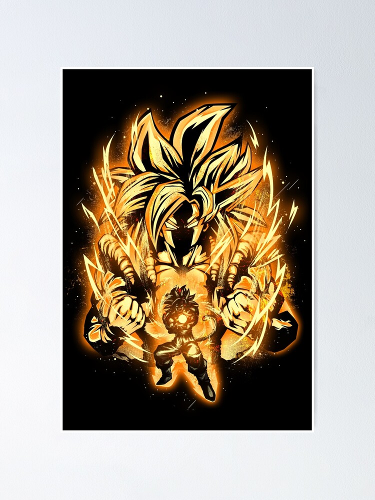 Póster «Dorado SSJ4» de ChrisDalida | Redbubble Póster «Dorado SSJ4» de ChrisDalida | Redbubble