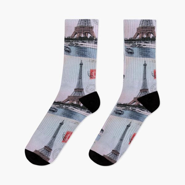 Item preview, 1909 FRANCE Paris Eiffel Tower Colorized Postcard designed and sold by retrographics.