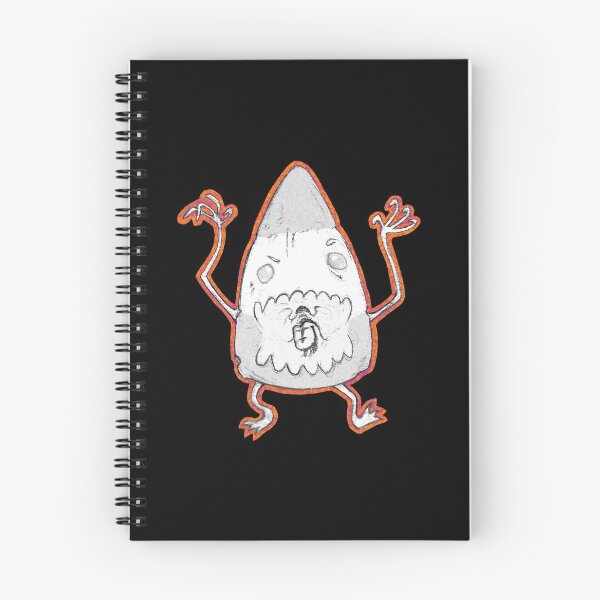 Item preview, Halloween Candy Corn Monster B&W designed and sold by RHokeArt.