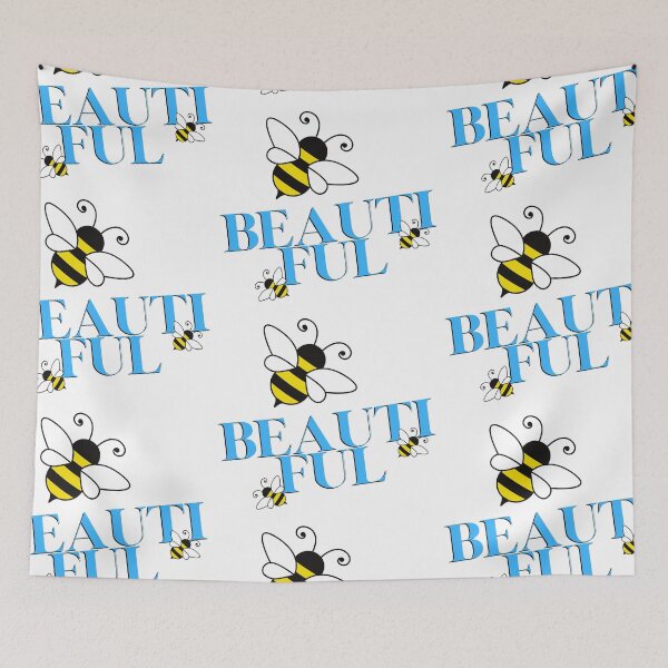 Item preview, Bee Beautiful, be beautiful  designed and sold by JustaGurli.
