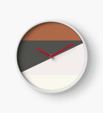 Minimalist We Bare Bears 2.0 (Larger) Clock