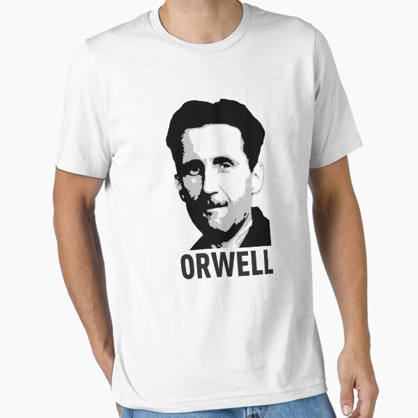 Vista previa del artículo con la obra «Orwell», diseñado y vendido por unknownco.