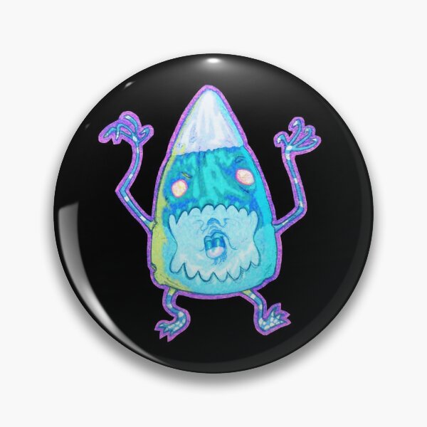 Item preview, Halloween Candy Corn Monster Ghost designed and sold by RHokeArt.
