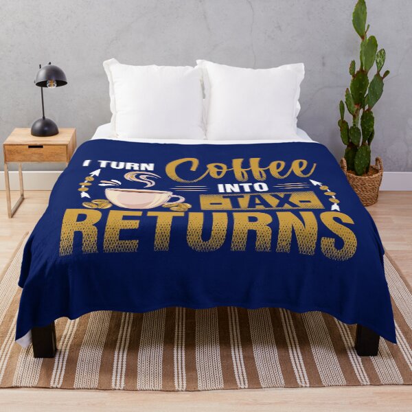 Item preview, I Turn Coffee Into Tax Returns T-Shirt Gifts for Accountants   designed and sold by TrenddyArts.