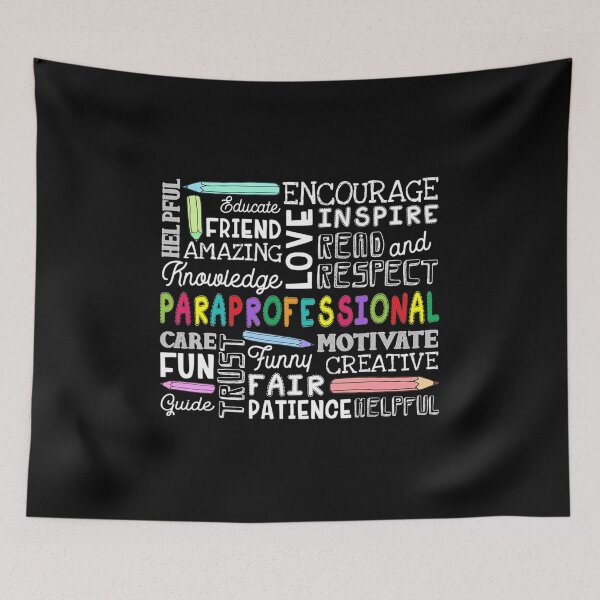 Item preview, Paraprofessional Word Cloud Gift Paraprofessional  designed and sold by kellygritzman.