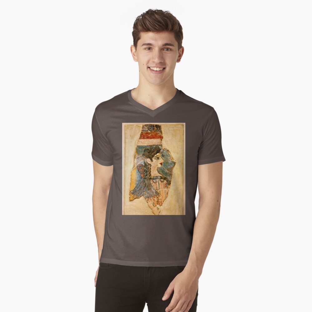 Item preview, V-Neck T-Shirt designed and sold by Cretense72.