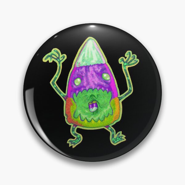 Item preview, Halloween Candy Corn Monster Zombie designed and sold by RHokeArt.