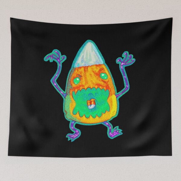 Item preview, Halloween Candy Corn Monster designed and sold by RHokeArt.