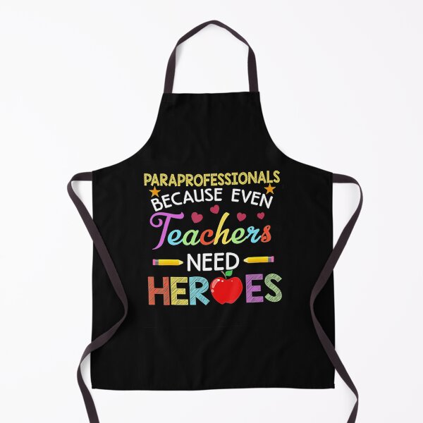 Item preview, Paraprofessionals Because Even Teachers Need Heroes Tshirt designed and sold by kellygritzman.