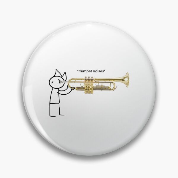 Item preview, Trumpet Noises Intensifies Design designed and sold by DeweyArtBee.