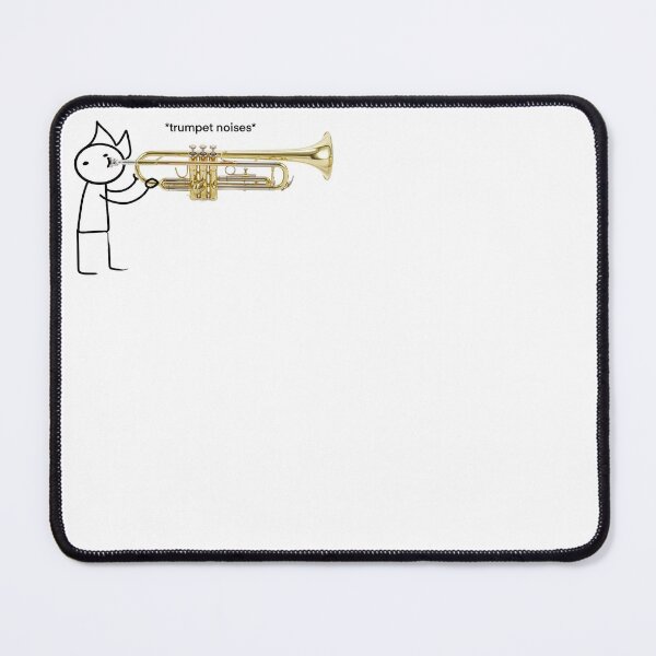 Item preview, Trumpet Noises Intensifies Design designed and sold by DeweyArtBee.