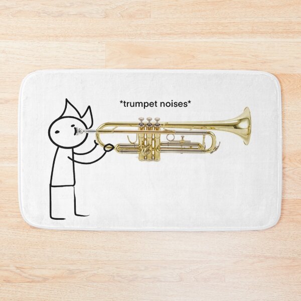 Item preview, Trumpet Noises Intensifies Design designed and sold by DeweyArtBee.