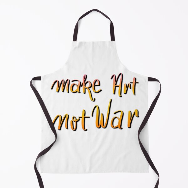 Aperçu de l'œuvre Calligraphie "Make Art Not War" créée et vendue par H-H-M.