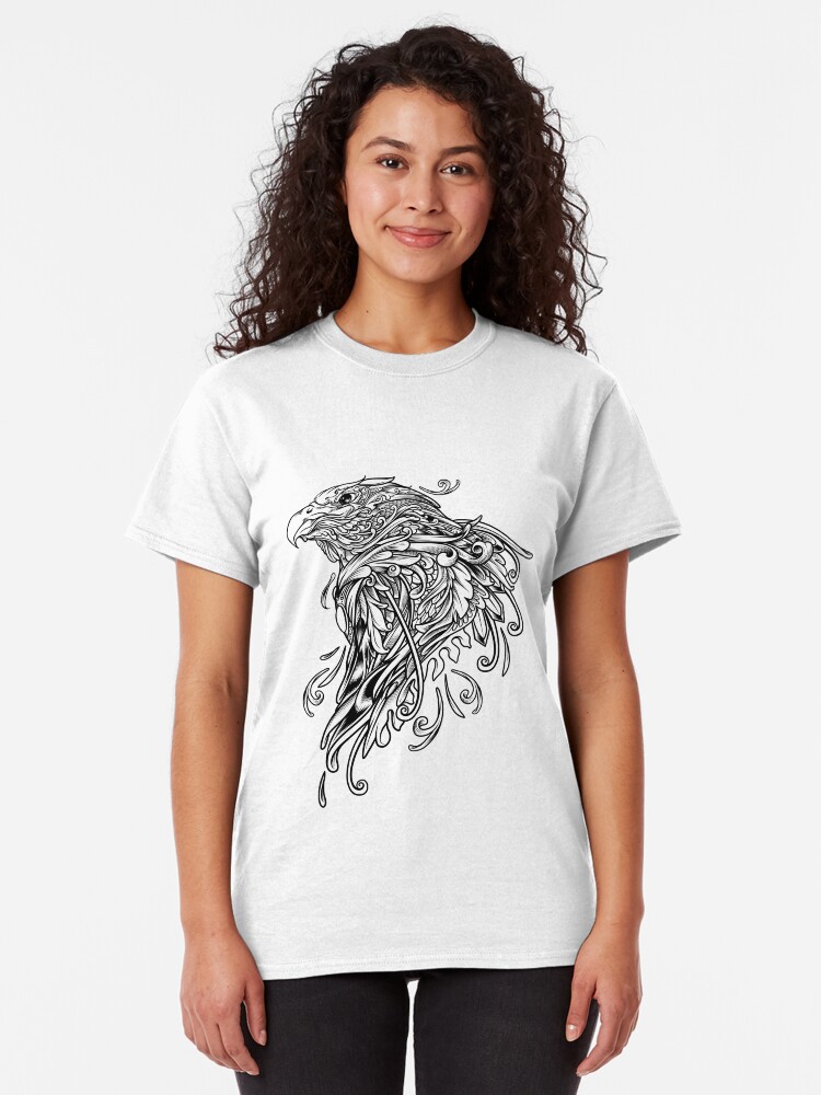 Alternate view of Ornate Eagle Classic T-Shirt