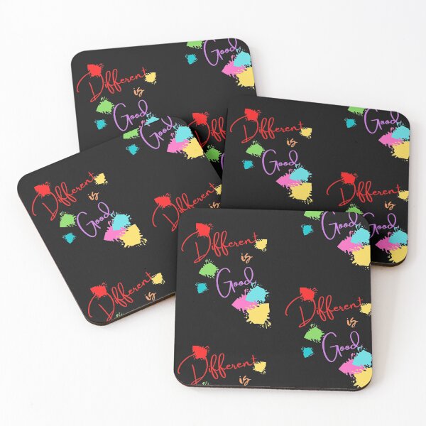 Item preview, Different is Good with a Splash designed and sold by LRenee Art Studio.
